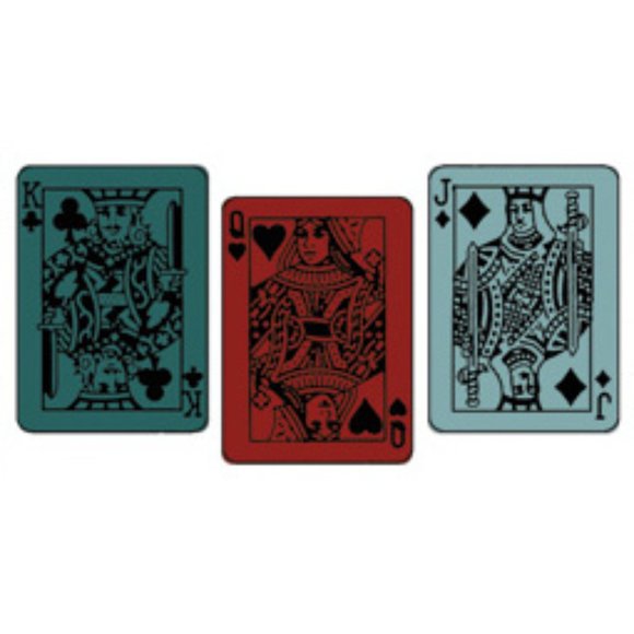 Sizzix Tim Holtz 3 pcs Alteration Texture Trades Poker Face Set - Picture 1 of 12